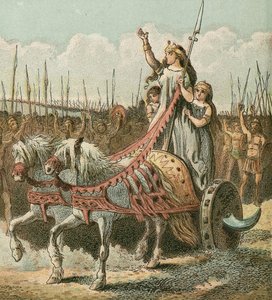 Boadicée et son armée