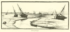 Bateaux au large de Leigh - English School