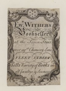 Libraire, Edward Withers