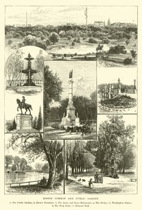 Boston Common et Jardin Public - English School