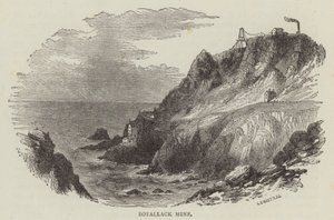 Mine de Botallack (gravure) - English School