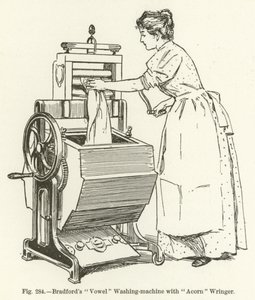 Machine à laver Vowel de Bradford avec essoreuse Acorn - English School