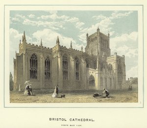 Cathédrale de Bristol, vue nord-est