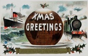 Carte de Noël britannique