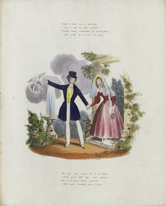 Carte de Saint-Valentin britannique avec une image d