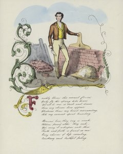 Carte de Saint-Valentin britannique avec une image d