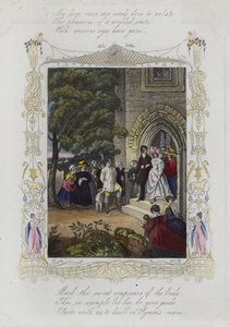 Carte de Saint-Valentin britannique avec une image d