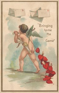 Carte de Saint-Valentin britannique - English School