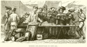 Courtiers et rats de bibliothèque en plein air - English School