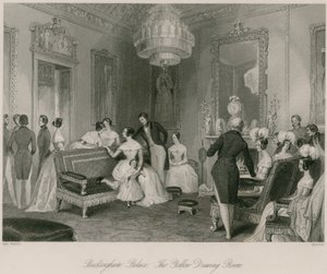 Buckingham Palace, le salon jaune