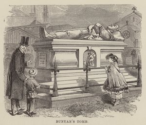 La tombe de Bunyan (gravure)
