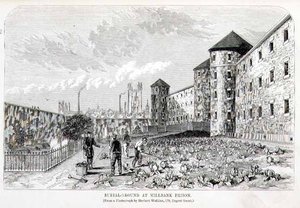 Cimetière de la prison de Millbank, extrait de 