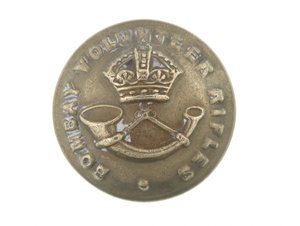 Bouton, Fusiliers volontaires de Bombay, 1901-1947 - English School