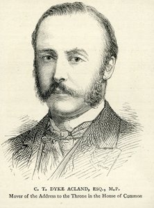 C. T. Dyke Acland Illustration de The Graphic 17 février 1883