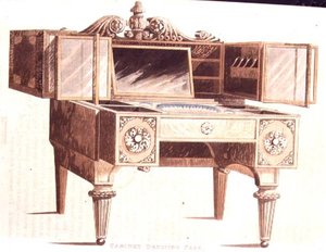 Coffret de toilette, planche 136 de Ackermann