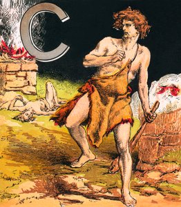 Cain (colour litho)