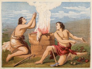 Le sacrifice de Caïn et Abel - English School