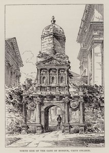 Cambridge : Côté nord de la porte d