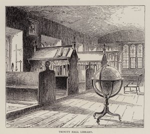Cambridge : Bibliothèque de Trinity Hall - English School