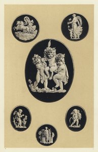 Camées en vieille faïence Wedgwood - English School
