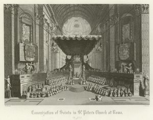Canonisation des saints dans l
