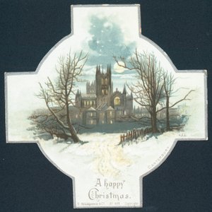 Cathédrale de Canterbury, Carte de Noël