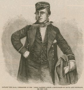 Capitaine Vine Hall, commandant du Great Eastern - English School