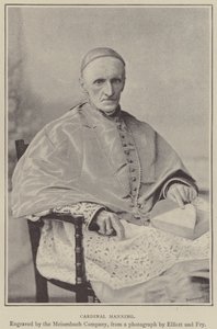 Cardinal Manning (gravure)