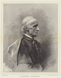 Cardinal Manning (gravure)