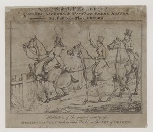 Sculpteurs et doreurs, S et J Fuller, carte de visite - English School