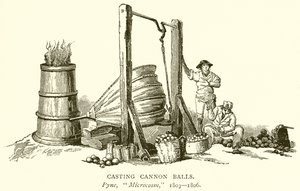 Coulée de boulets de canon - English School