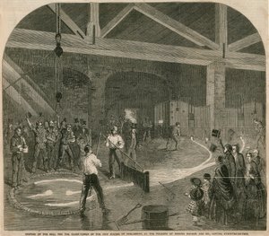 Coulée de la grande cloche pour la tour de l