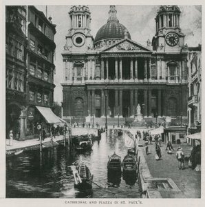 Cathédrale et Piazza di St Pauls - English School