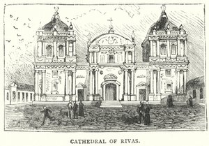 Cathédrale de Rivas (gravure) - English School