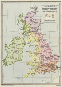 Centres de la vie religieuse précoce en Grande-Bretagne - English School