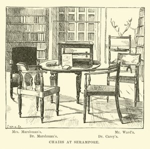 Chaises à Serampore