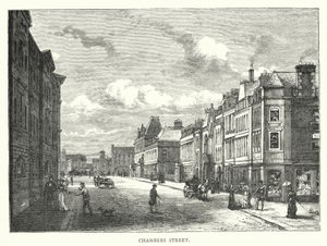 Rue Chambers (gravure) - English School