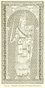 Émail champlevé de Geoffrey Plantagenet - English School
