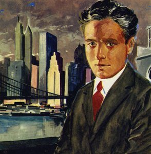 Chaplin est parti pour New York en tant que membre de la troupe de music-hall de Fred Karno - English School