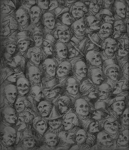 Personnages et Caricatures, début du XIXe siècle
