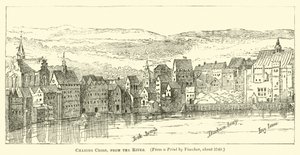 Charing Cross, depuis la rivière - English School