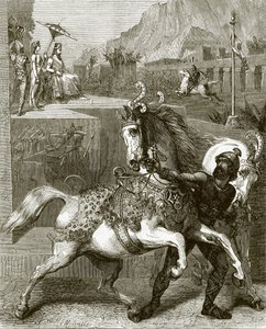 Chevaux de char de Ninive