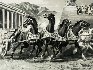 Courses de chars dans la Rome antique