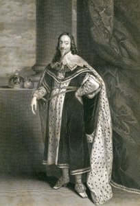 Charles Ier, gravé par F. Holl d