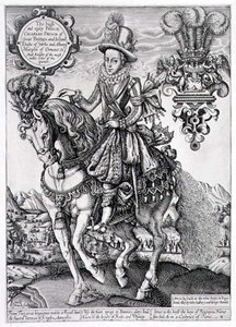 Charles Ier en Prince de Galles à Cheval, de 