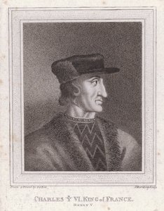 Charles VI, roi de France - English School