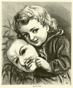 Le masque de Charlie (gravure)