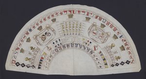 Tableau montrant les rangs et les symboles héraldiques de l