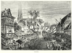 Chartres (gravure) - English School