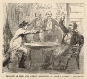 Tricherie aux cartes et punition soudaine à bord d